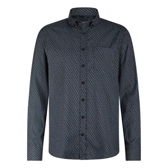 State of Art Heren Overhemd 21425272 Navy