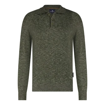 State of Art Heren Polo 14125064 Army