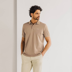 State of Art Heren Polo 46115400 Beige