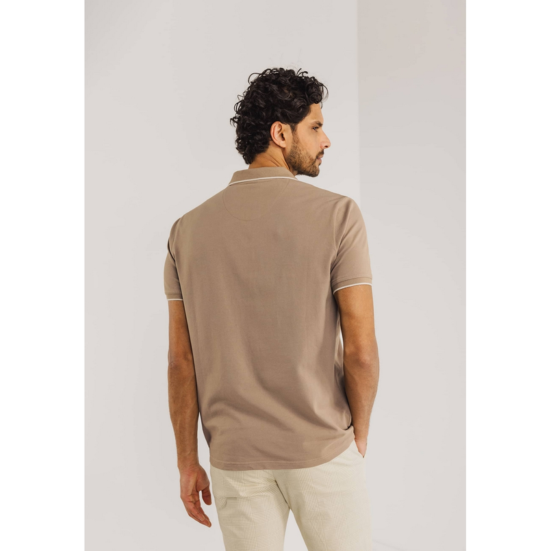 State of Art Heren Polo 46115400 Beige