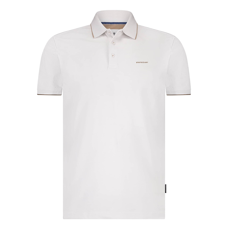 State of Art Heren Polo 46115400 Grijs