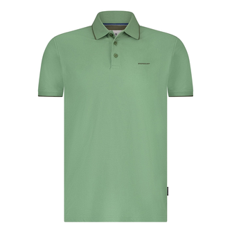 State of Art Heren Polo 46115400 Groen