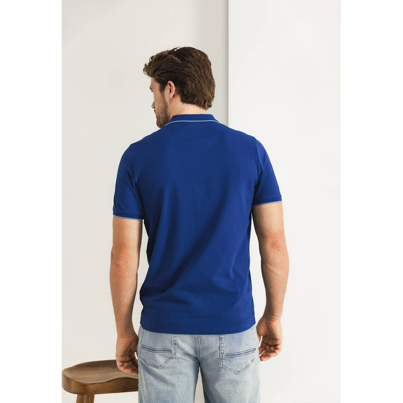 State of Art Heren Polo 46115400 Kobalt