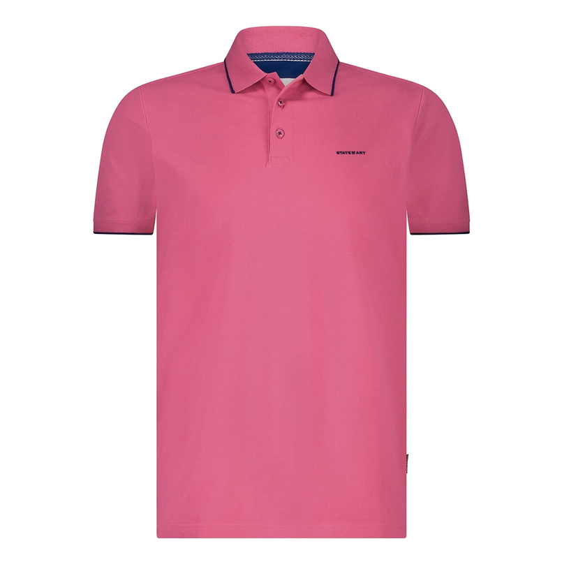State of Art Heren Polo 46115400 Koraal