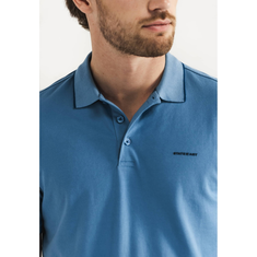 State of Art Heren Polo 46115400 Midden blauw