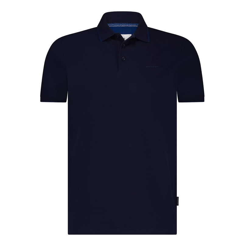 State of Art Heren Polo 46115400 Navy