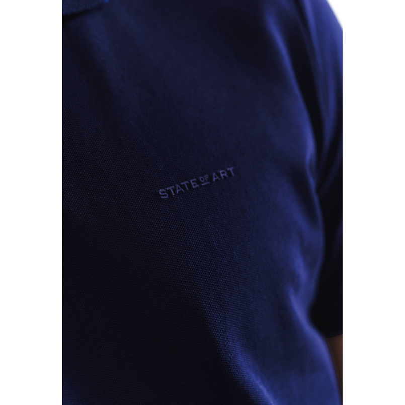 State of Art Heren Polo 46115400 Navy