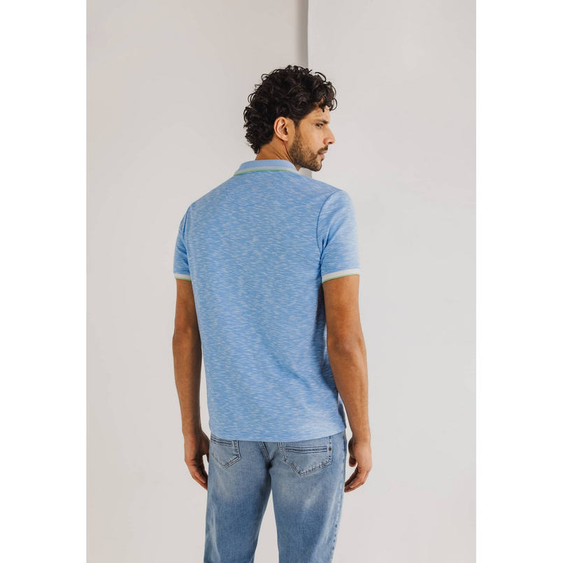 State of Art Heren Polo 46115404 Midden blauw