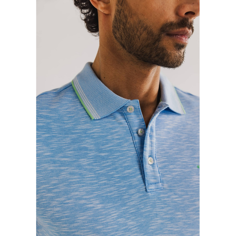 State of Art Heren Polo 46115404 Midden blauw