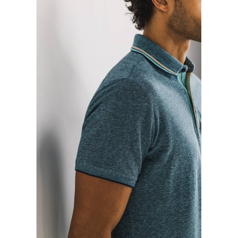 State of Art Heren Polo 46115433 Navy