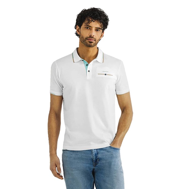 State of Art Heren Polo 46115471 Wit