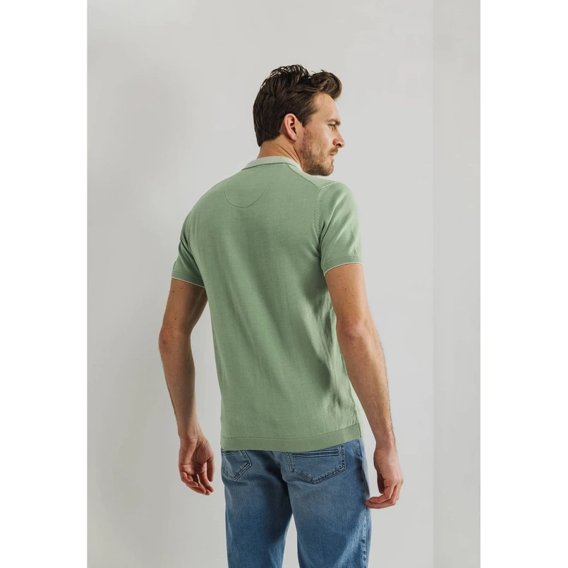 State of Art Heren Polo 47115053 Groen