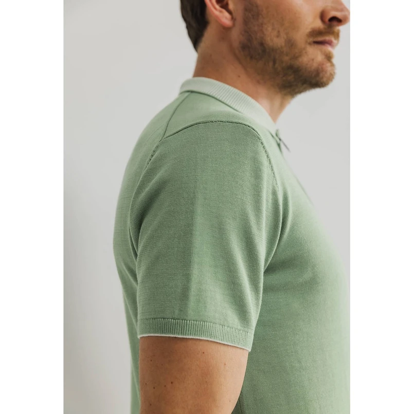 State of Art Heren Polo 47115053 Groen