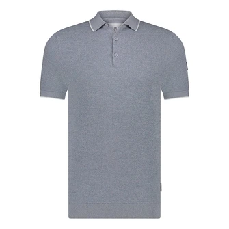 State of Art Heren Polo 47115077 Antraciet
