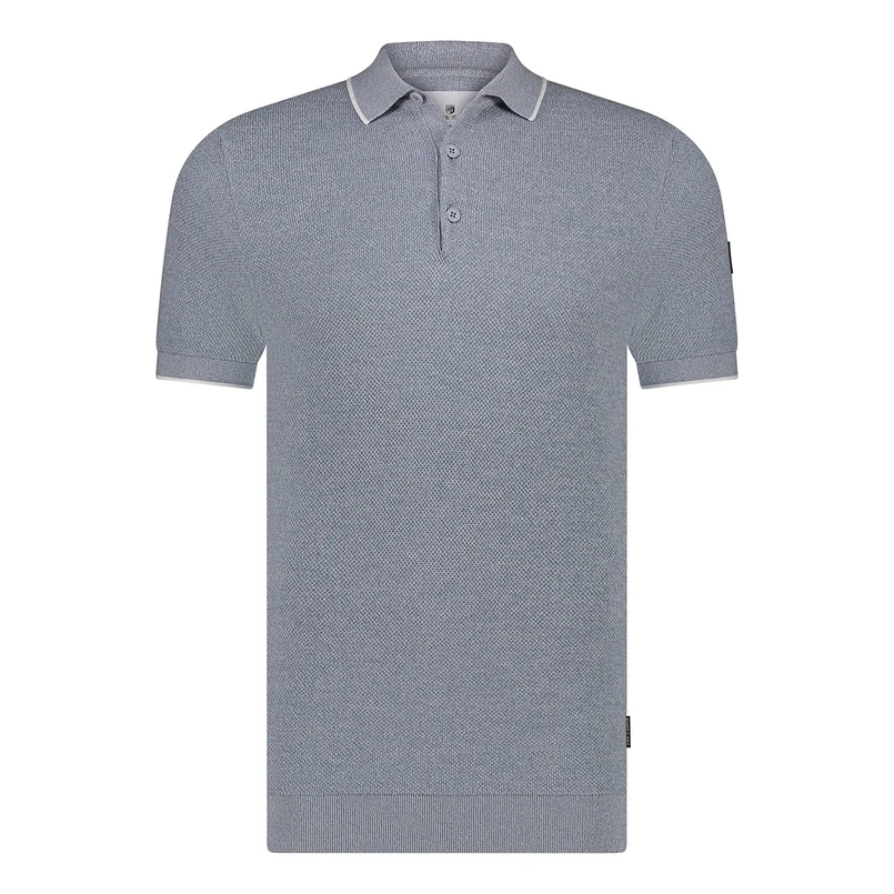 State of Art Heren Polo 47115077 Antraciet