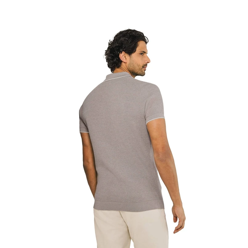 State of Art Heren Polo 47115077 Beige