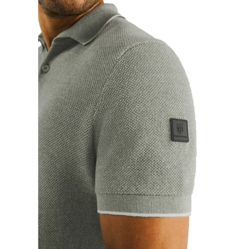 State of Art Heren Polo 47115077 Groen