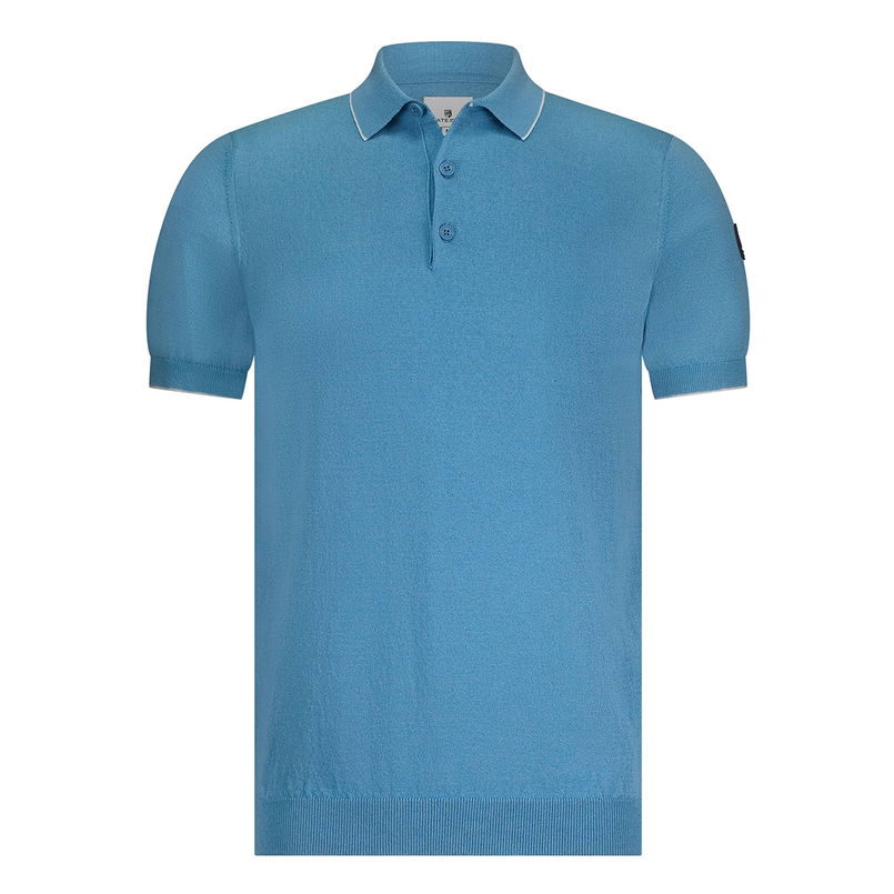 State of Art Heren Polo 47115091 Midden blauw