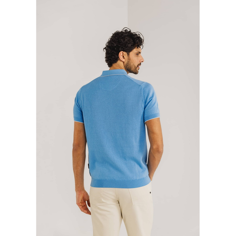State of Art Heren Polo 47115091 Midden blauw