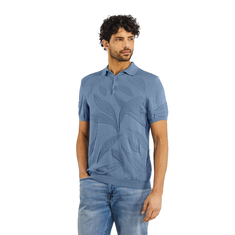 State of Art Heren Polo 47515087 Midden blauw