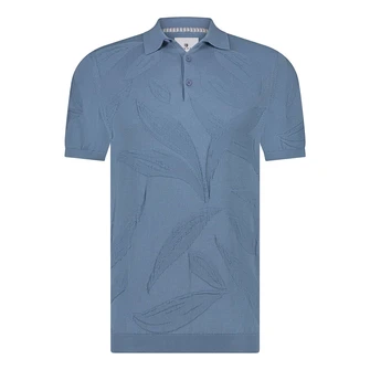 State of Art Heren Polo 47515087 Midden blauw
