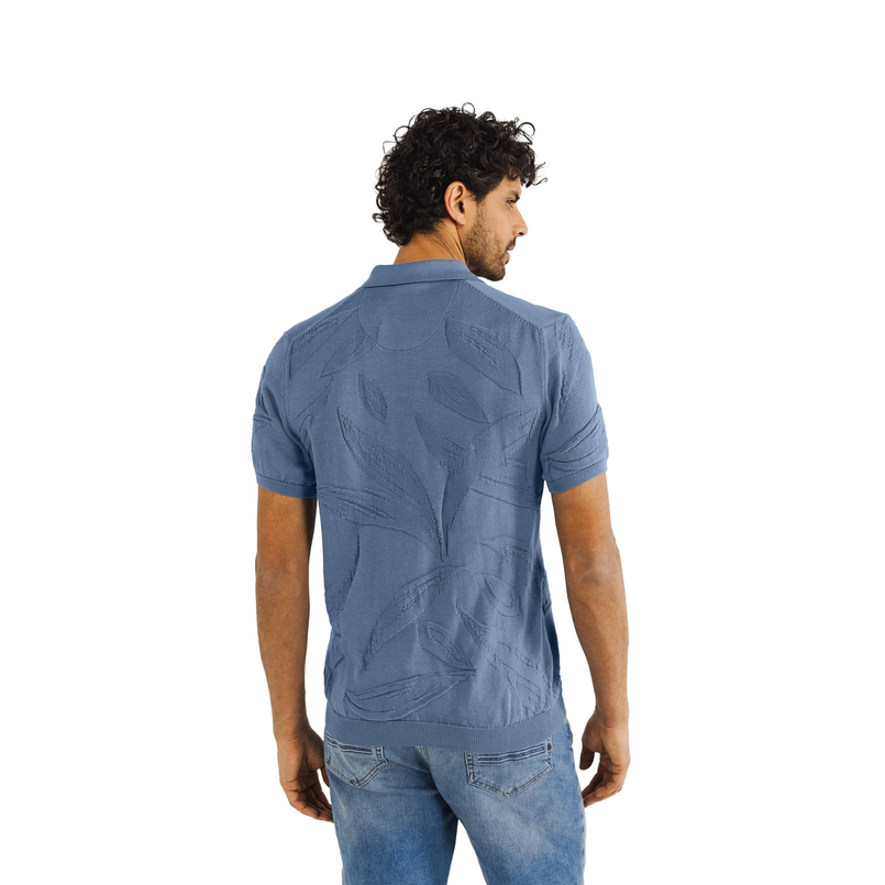 State of Art Heren Polo 47515087 Midden blauw