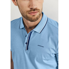 State of Art Heren Polo 48115412 Midden blauw