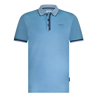 State of Art Heren Polo 48115412 Midden blauw