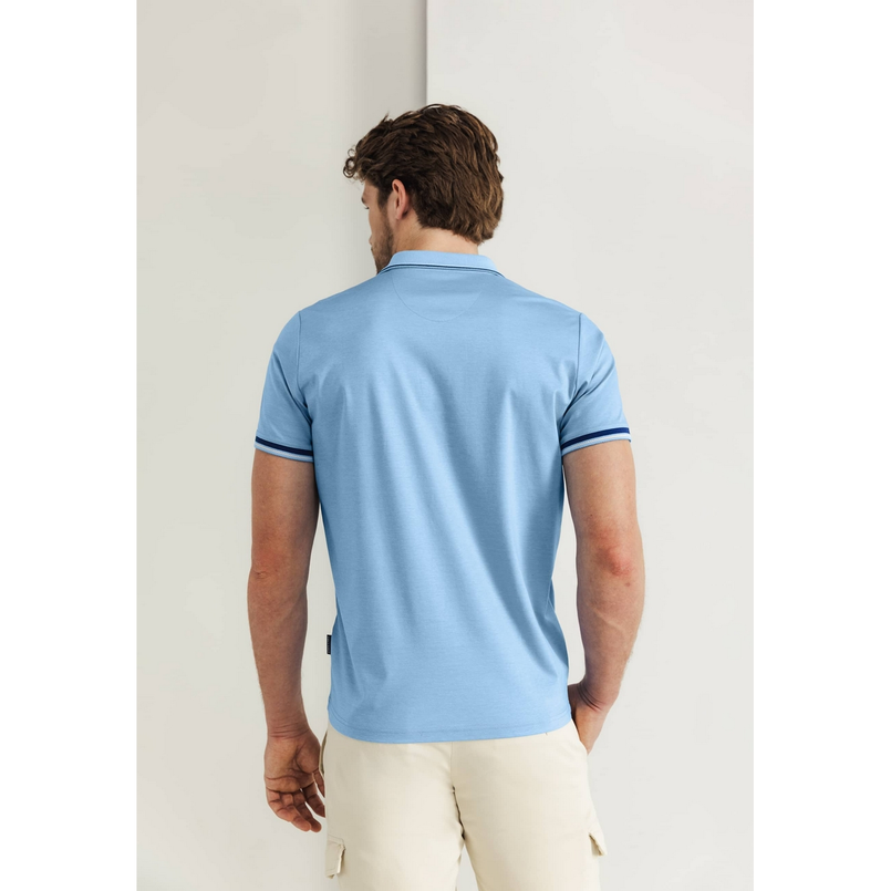 State of Art Heren Polo 48115412 Midden blauw