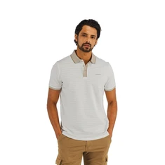 State of Art Heren Polo 48115901 WIT DESSIN