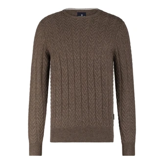 State of Art Heren Trui 11125111 Midden bruin