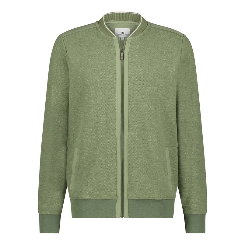 State of Art Heren Vest 56115503 Groen