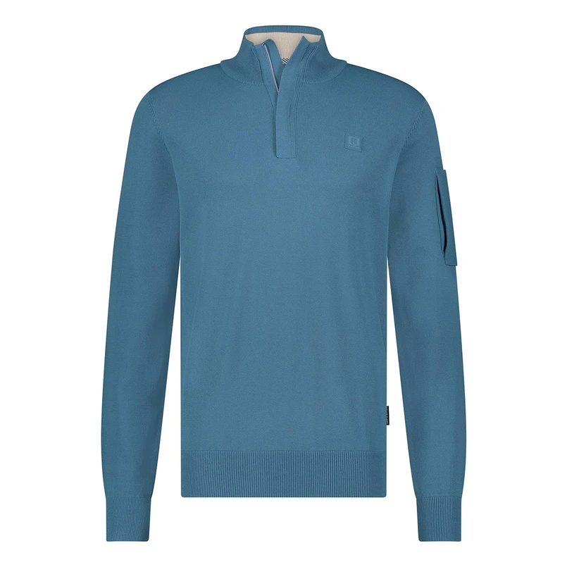 State of Art Heren Zipper 13115025 Midden blauw