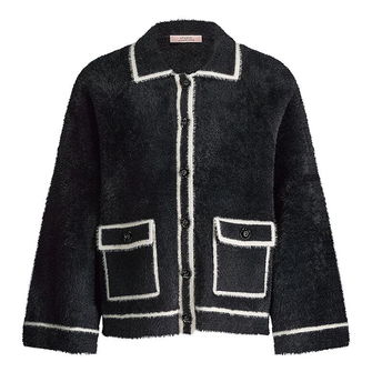 Studio Anneloes Dames Blazer 12494 Zwart dessin