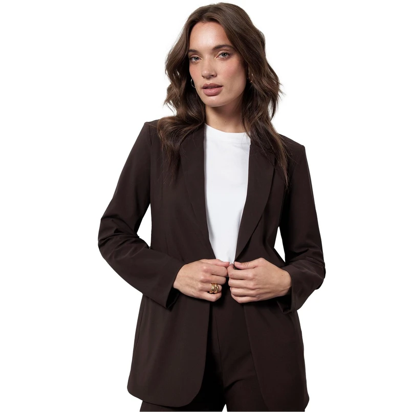 Studio Anneloes Dames Blazer 94808 Midden bruin