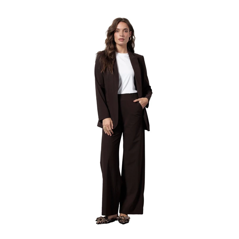 Studio Anneloes Dames Blazer 94808 Midden bruin