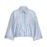 Studio Anneloes Dames Blouse 12647 Blauw dessin