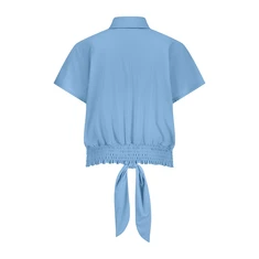 Studio Anneloes Dames Blouse 12922 Mid blue denim
