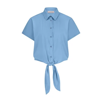 Studio Anneloes Dames Blouse 12922 Mid blue denim