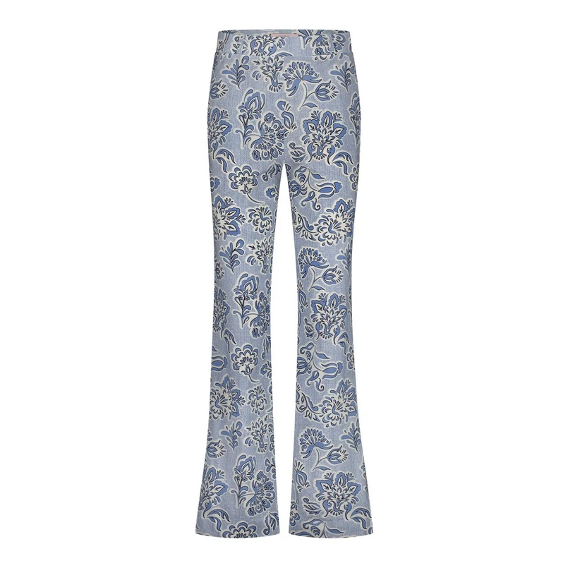 Studio Anneloes Dames Broek 12639 Blauw dessin