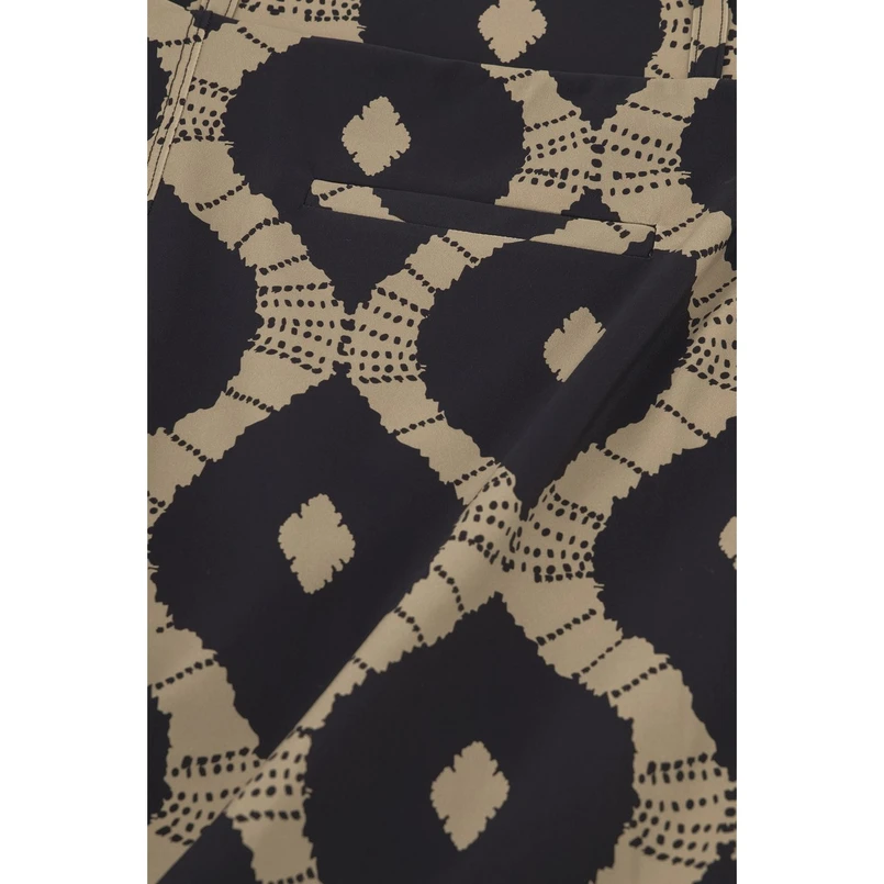 Studio Anneloes Dames Broek 12900 Zwart dessin