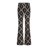 Studio Anneloes Dames Broek 12900 Zwart dessin