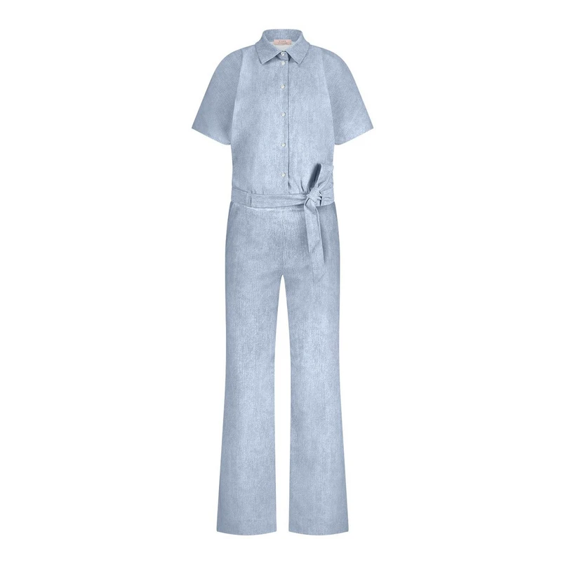 Studio Anneloes Dames Jumpsuit 12628 Bleached blue denim
