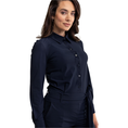 Studio Anneloes Dames Jumpsuit 94815 Dark blue denim