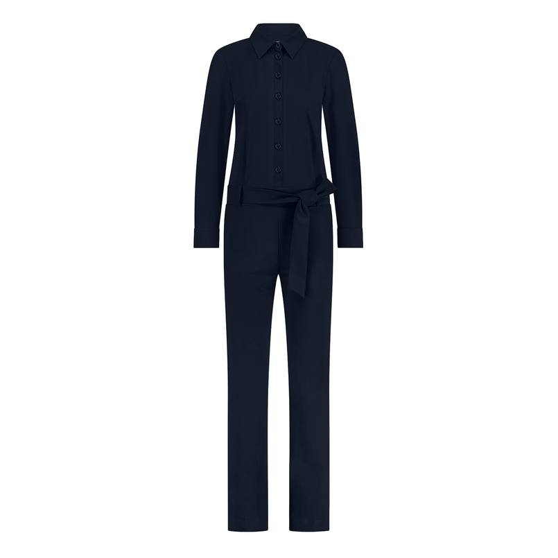 Studio Anneloes Dames Jumpsuit 94815 Dark blue denim