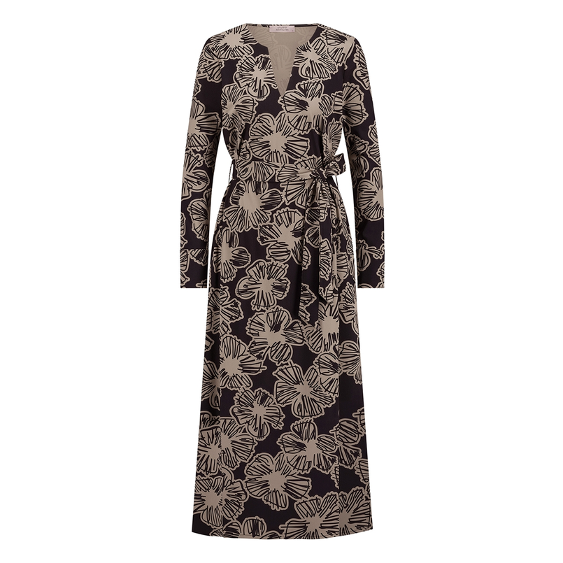 Studio Anneloes Dames Jurk 12449 Zwart dessin
