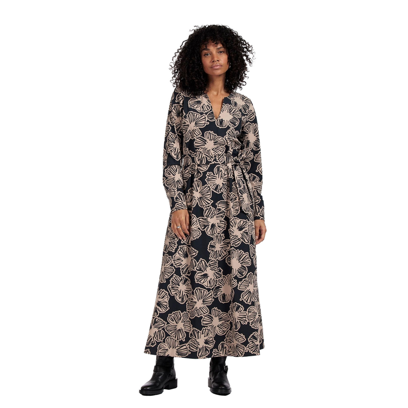 Studio Anneloes Dames Jurk 12449 Zwart dessin