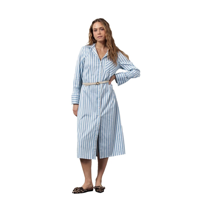 Studio Anneloes Dames Jurk 12646 Blauw dessin