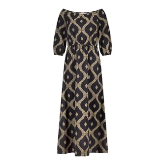 Studio Anneloes Dames Jurk 12875 Zwart dessin