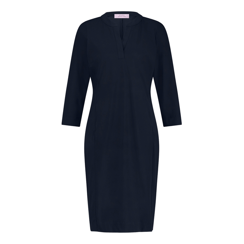 Studio Anneloes Dames Jurk 94816 Dark blue denim